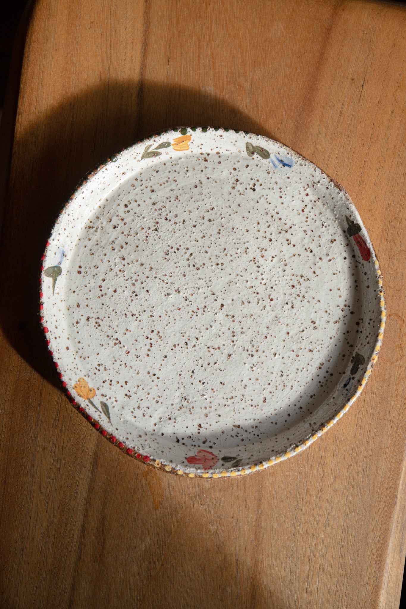 Ceramic Small Plate |  Wild Flower by The Secret Kitchen