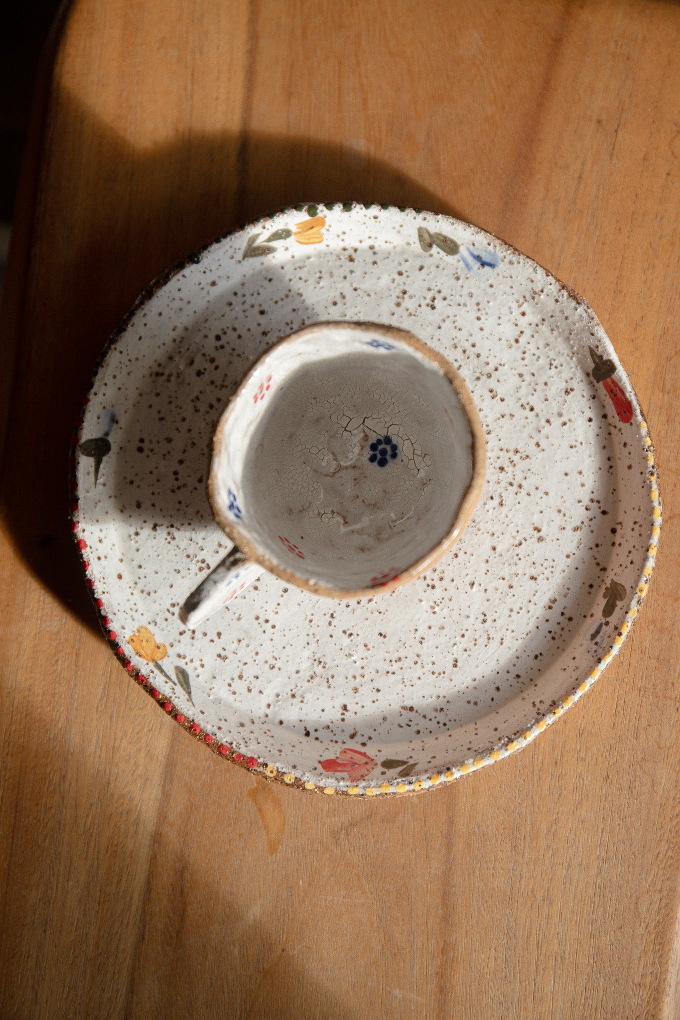 Ceramic Small Plate |  Wild Flower by The Secret Kitchen