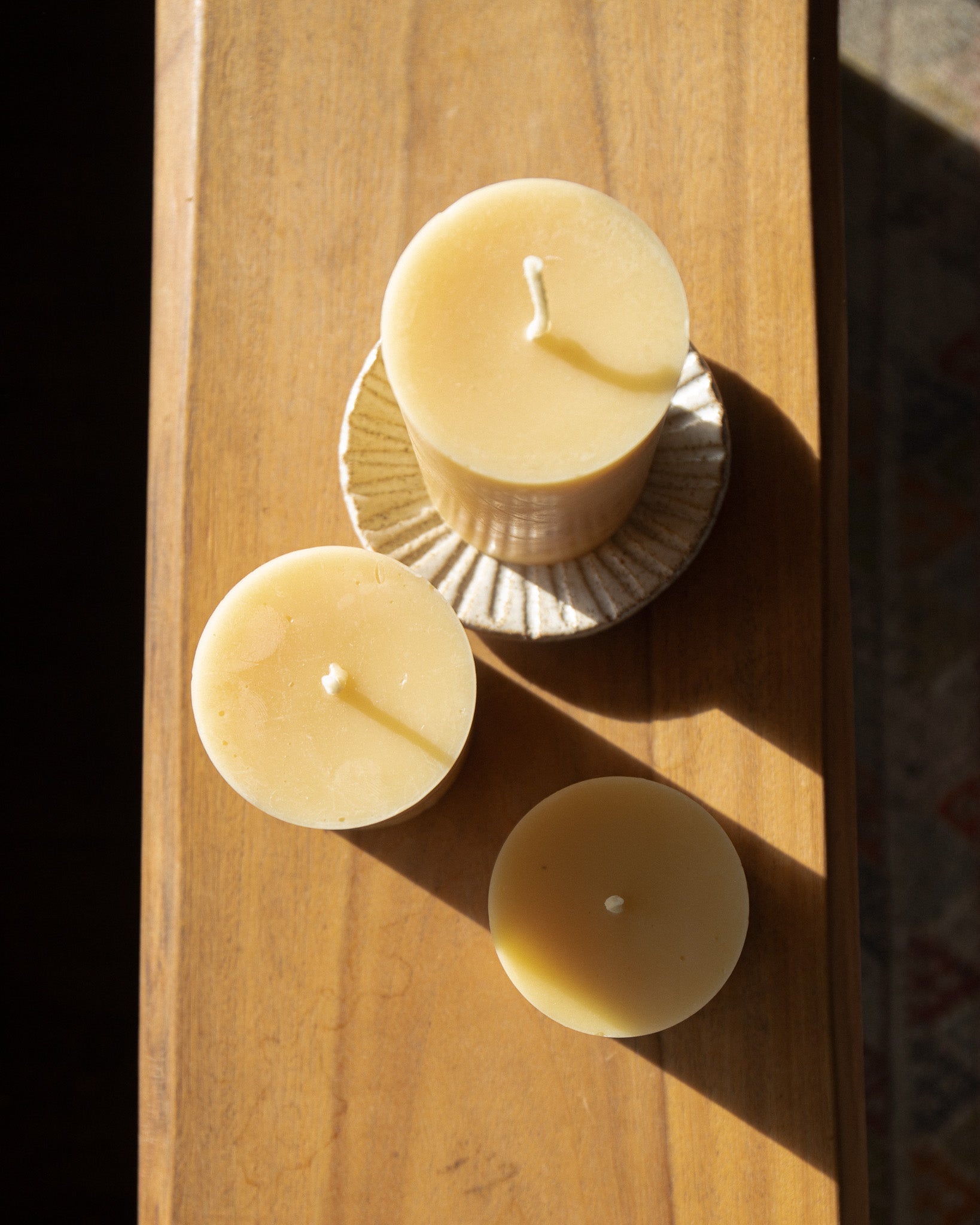 Beeswax Pillar Candle