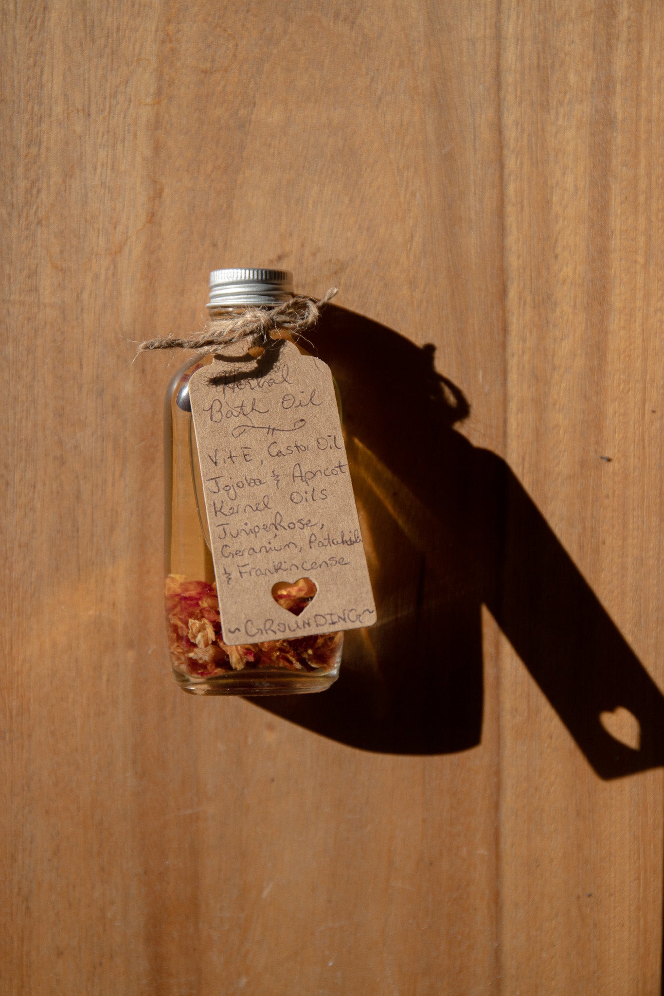 Grounding Heart Herbal Bath Oil