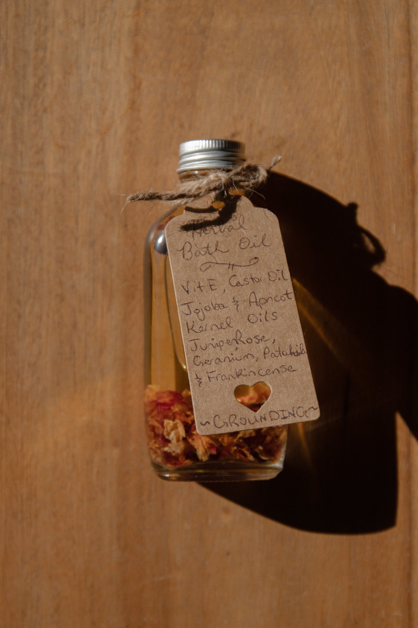 Grounding Heart Herbal Bath Oil