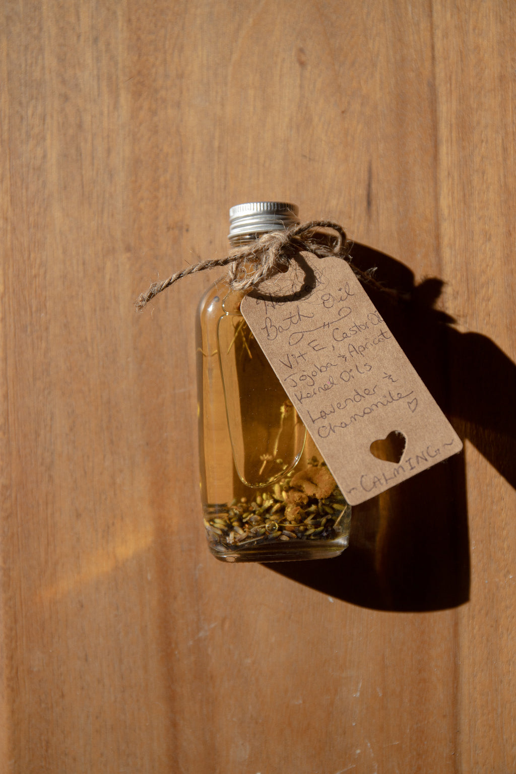 Calming Herbal Bath Oil