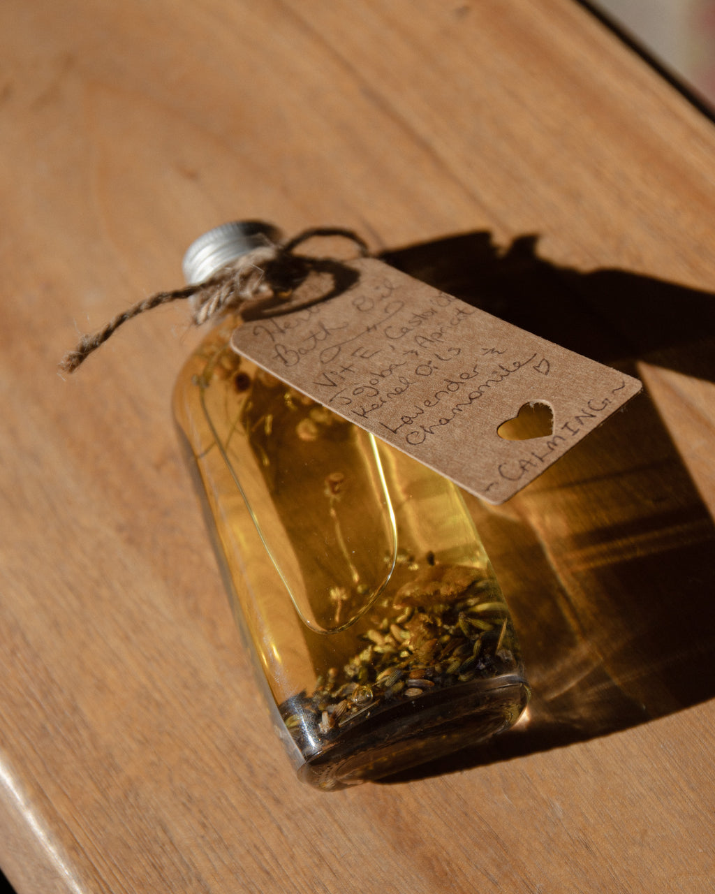 Calming Herbal Bath Oil