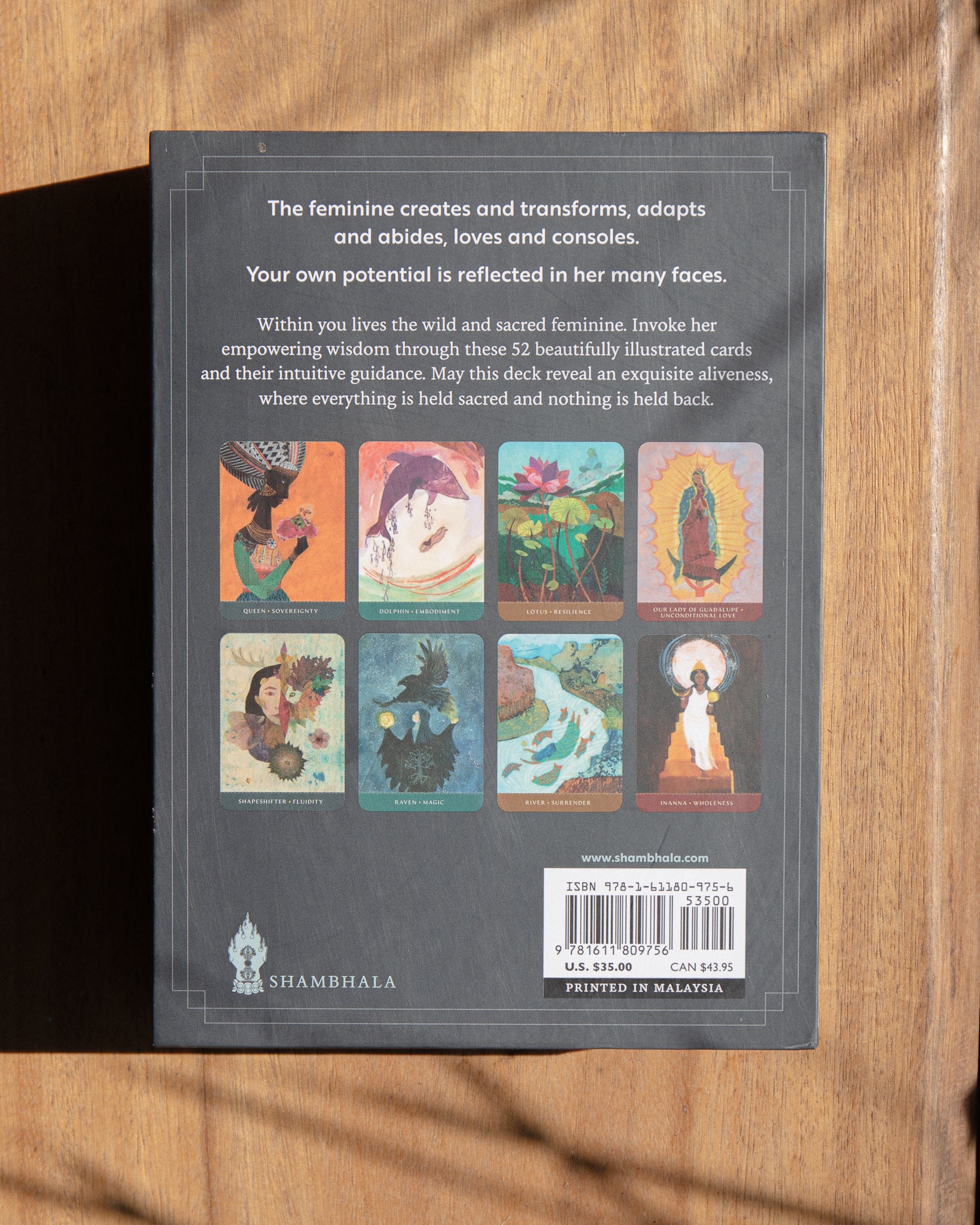The Wild & Sacred Feminine Oracle Deck