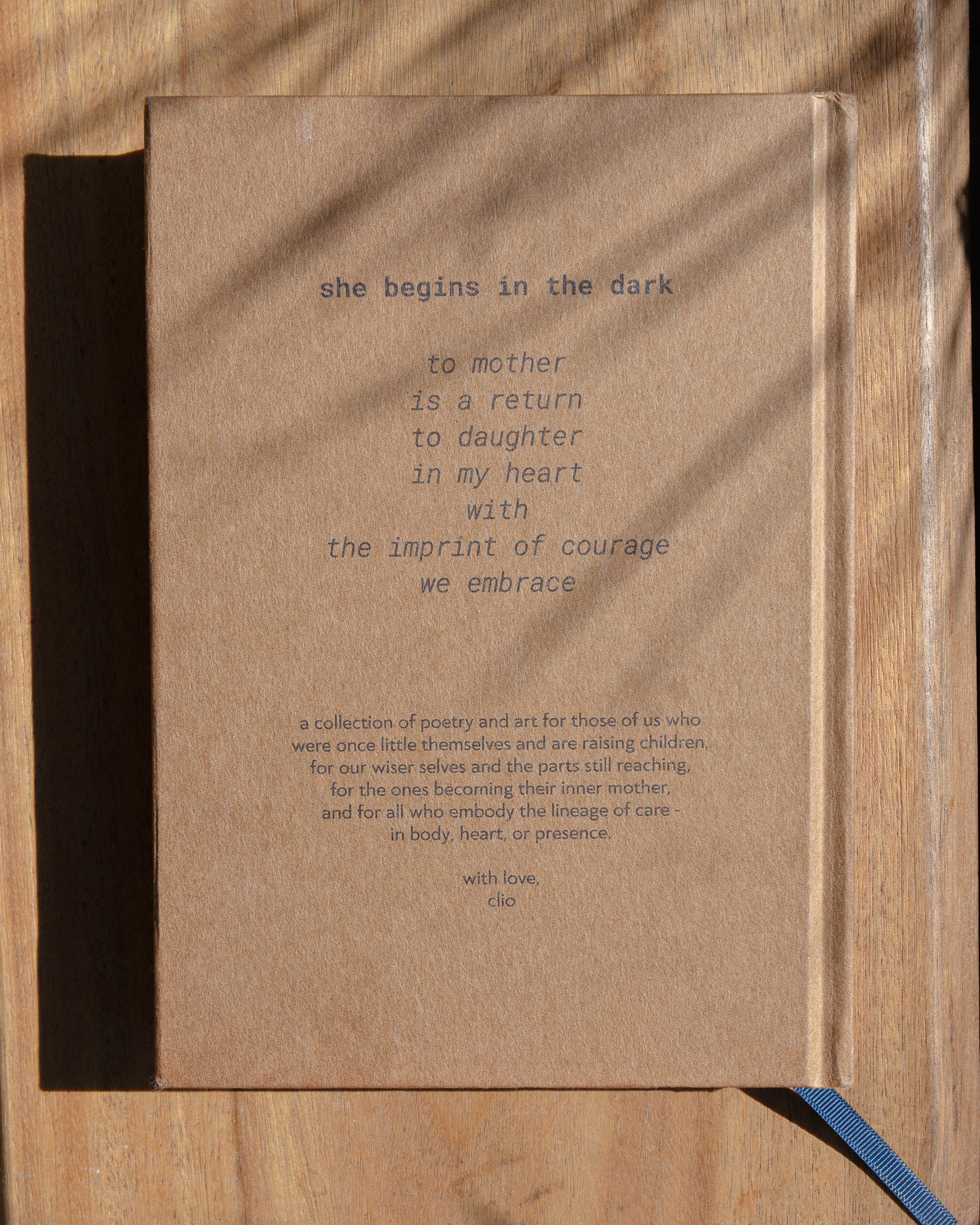 She Begins in the Dark