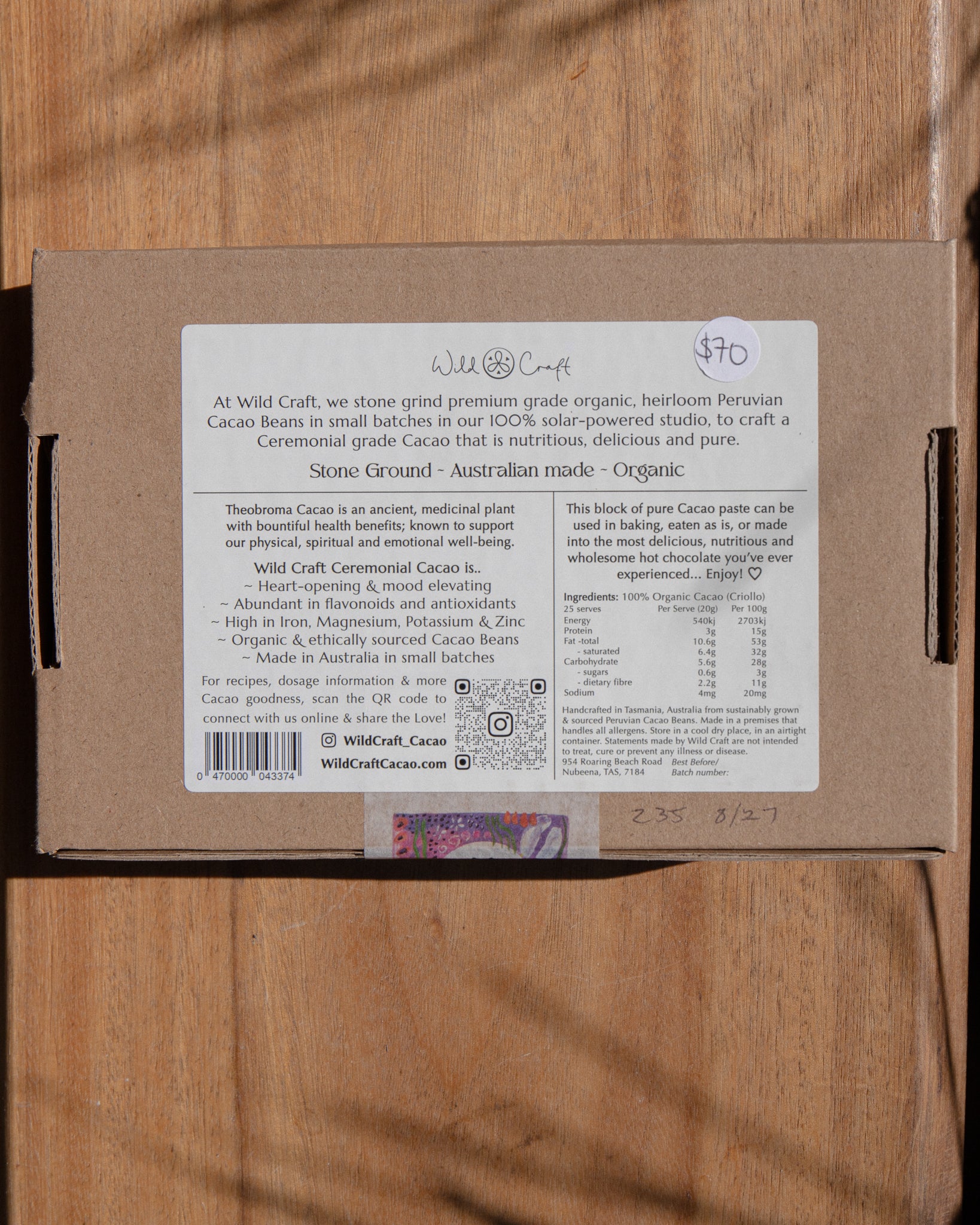 Wild Craft Ceremonial Cacao