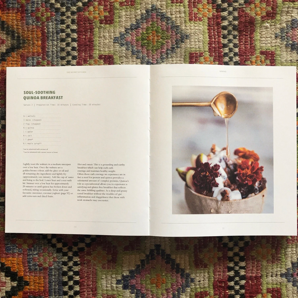 Intuitive Eating  — The Secret Kitchen Cook Book